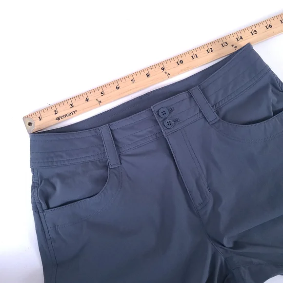 Eddie Bauer Womens SIGHTSCAPE HORIZON Convertible Roll Up Pants 6 - Picture 4 of 12